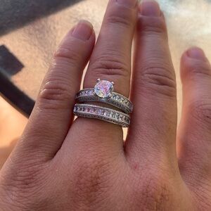 Sterling Silver Women's Ring Set